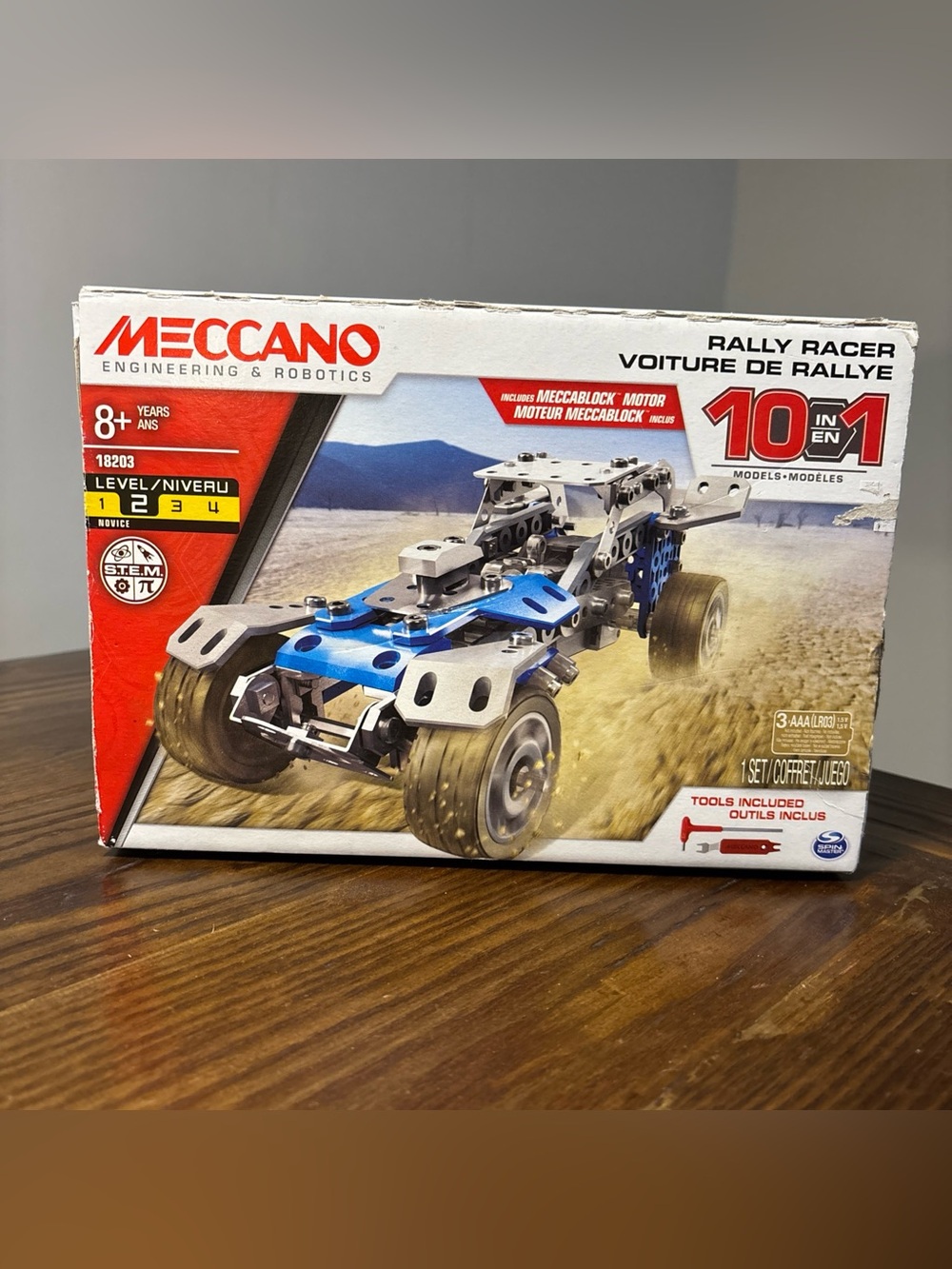 🔧 Meccano Rally Racer 10-in-1 18203 Engineering & Robotics Incomplete